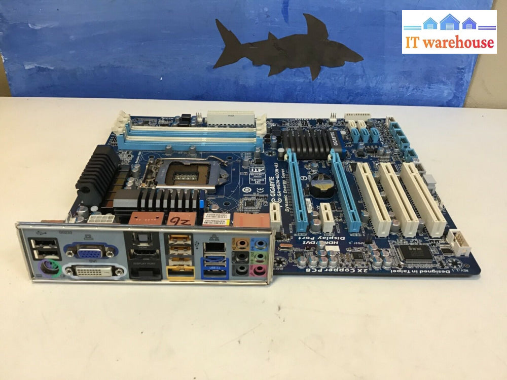 Gigabyte Ga-H67A-Ud3H-B3 Motherboard With I/O Shield Tested