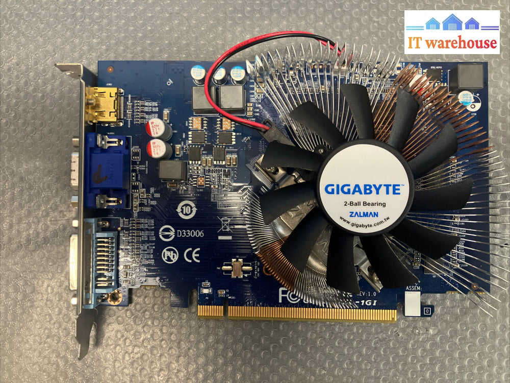 ~ Gigabyte Gv-R467Zl-1Gi Rev 1.0 Radeon Hd 4670 1Gb Vga Dvi Hdmi Graphics Card