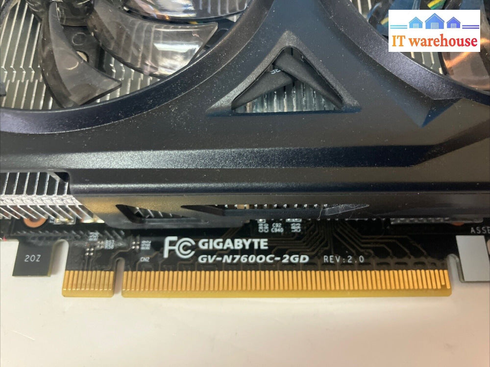 Gigabyte Nvidia Gtx 760 Windforce 2Gb Gddr5 Video Graphics Card Gv-N760Oc-2Gd ~