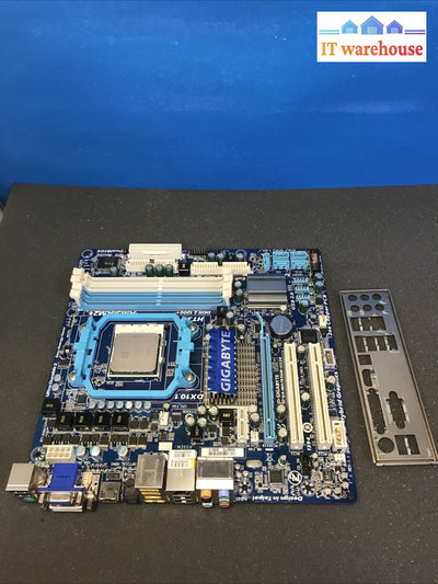 Gigabyte Technology Ga-Ma785Gm-Us2H Socket Am2 + Amd Motherboard W/ 640 Cpu