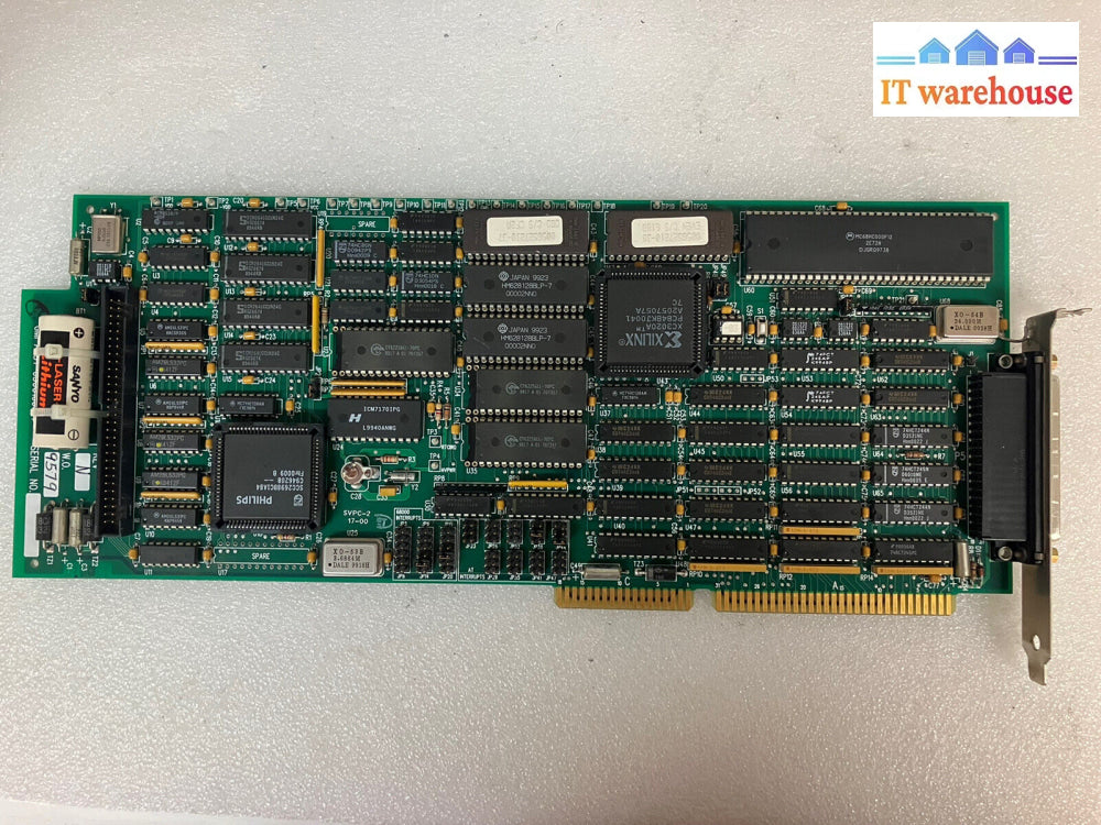 ~ Gmi Assy 050G100077 Isa Pc Interface Board W/ Xilinx Xc3020A Pc84Bkj0041