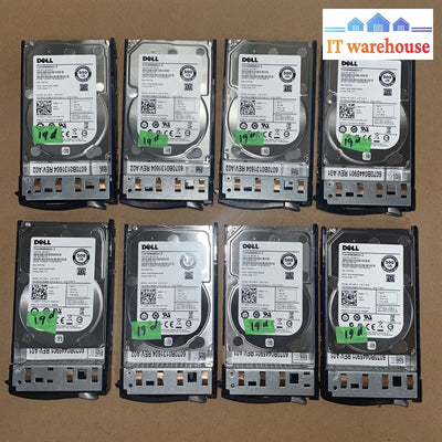 * (Grade A 19Days) 8X Dell 500Gb 2.5’ Sata Hard Drive 00X3Y St9500620Ns W/Tray