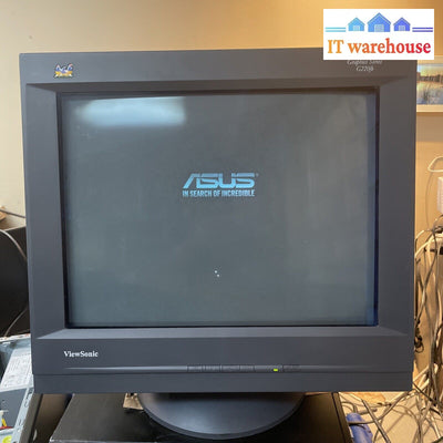 (Grade A) 21’’ Viewsonic G220Fb Perfectflat 2048X 1536 Vga Crt Monitor (Pickup)