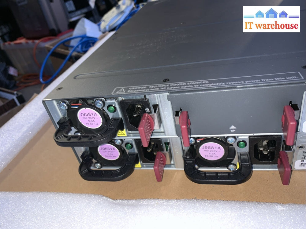 Grade A ~ (2X) Hp J9585A E3800-24G-2Xg 24-Port 10/100/1000 + 2X 10Gbe Switches