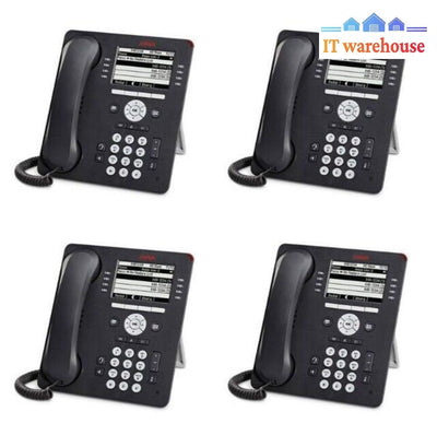 - (Grade A) 4X Avaya 9608G Business Ip Desk Phones With Handset + Stand