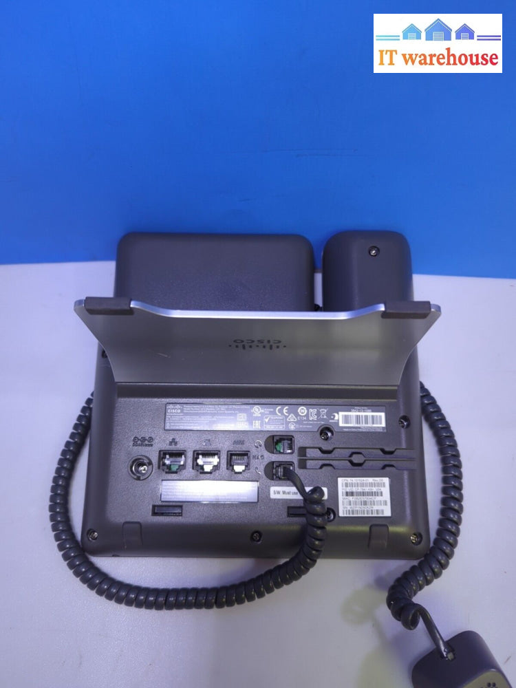 (Grade A) 50X Cisco Cp-7841-K9 4-Line Business Phone W/ Stand Handset & Cord-