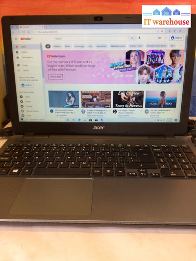 (Grade A) Acer Aspire E5-571 15.6’Laptop I3-5005U 2.0Ghz 8Gb Ram 1Tb Hdd Win 10