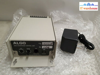 - (Grade A) Algo 3005 Doorphone Control Unit With Ac Adapter