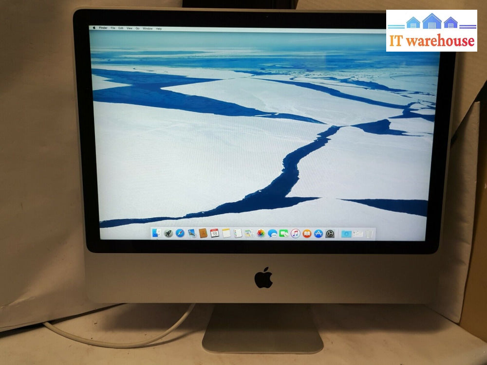 - (Grade A) Apple 24’ Imac A1225 Early 2009 W/C2D 2.93Ghz/4Gb /640Gb Hdd/10.10.5