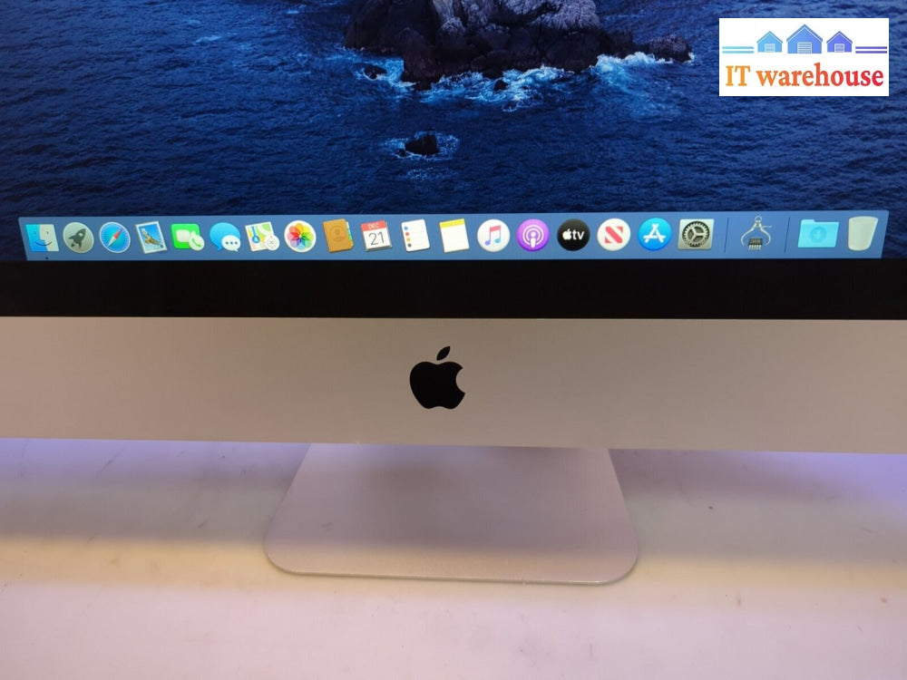 - (Grade A) Apple Imac 27’ 2012 A1419 Intel I7 3.4Ghz Cpu/32Gb Ram/1Tb Ssd/10.15