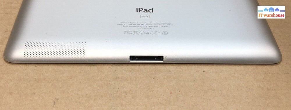 $ Grade ~A Apple Ipad 2 9.7’ 64G A1395