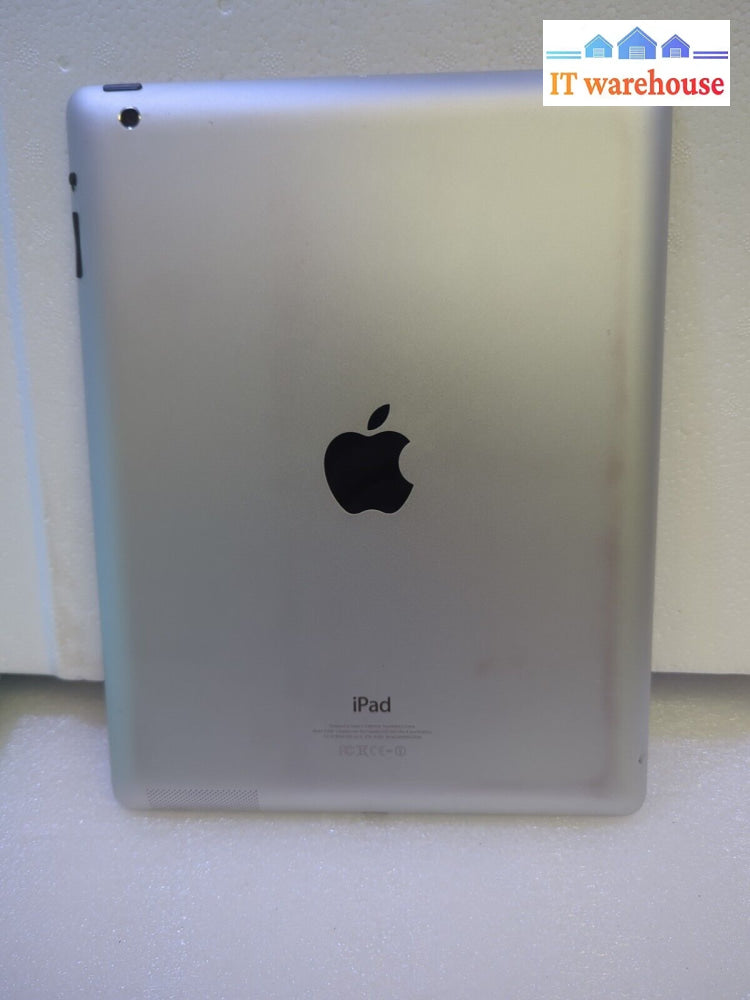 (Grade A) Apple Ipad 4Th Gen A1458 16Gb Wi-Fi 9.7’’ - Black (Md510C/A)