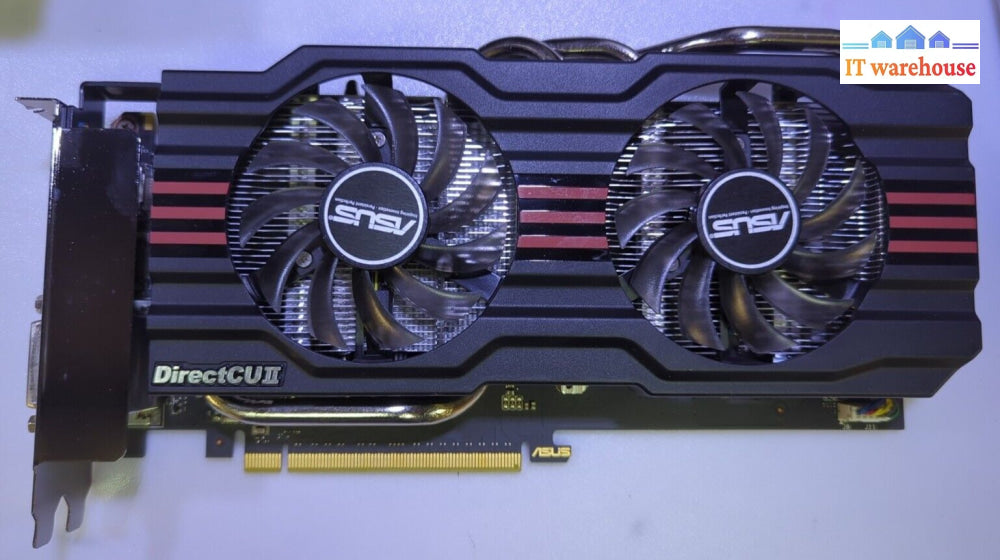 (Grade A) Asus Gtx660 2Gb Pcie (Gtx660-Dc20-2Gd5) Graphics Video Card Dp/Hdmi -