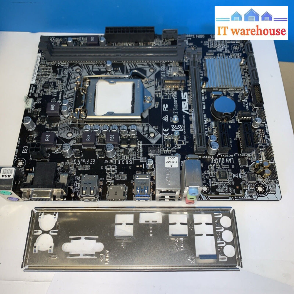 Grade A ~ Asus H110M-E/M.2 Lga1151 Ddr4 M.2 Usb3.0 Micro Atx Motherboard (Qty)