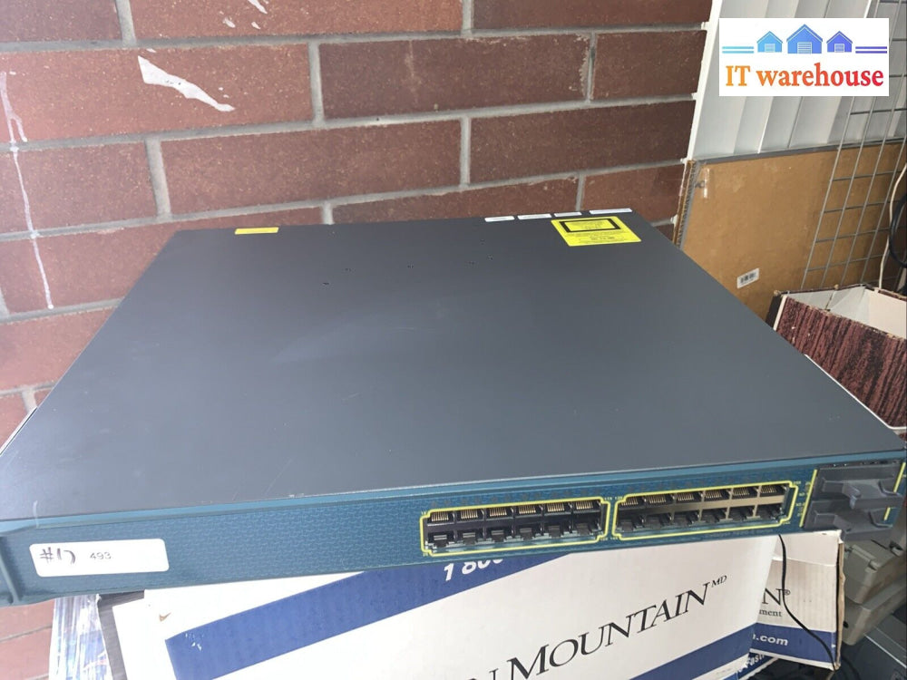 Grade A ~ Cisco Catalyst 3560 Ws-C3560E-24Td 24-Port Gigabit Switch