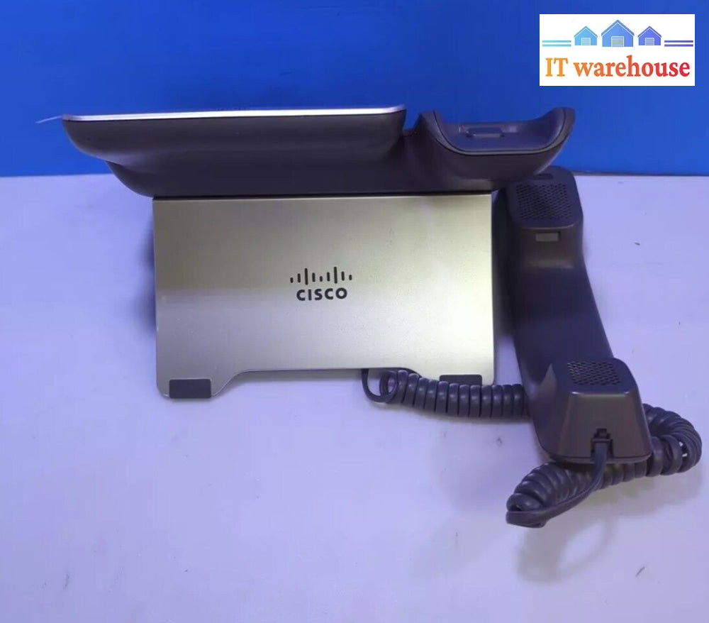 (Grade A) Cisco Cp-7821-K9 2-Line Business Voip Phone W/ Stand Handset & Cord-