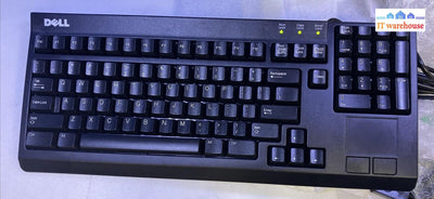 (Grade A) Dell 0Th827 Black Keyboard Usb Ps/2 Built-In Touchpad Sk-3211 Tested ~