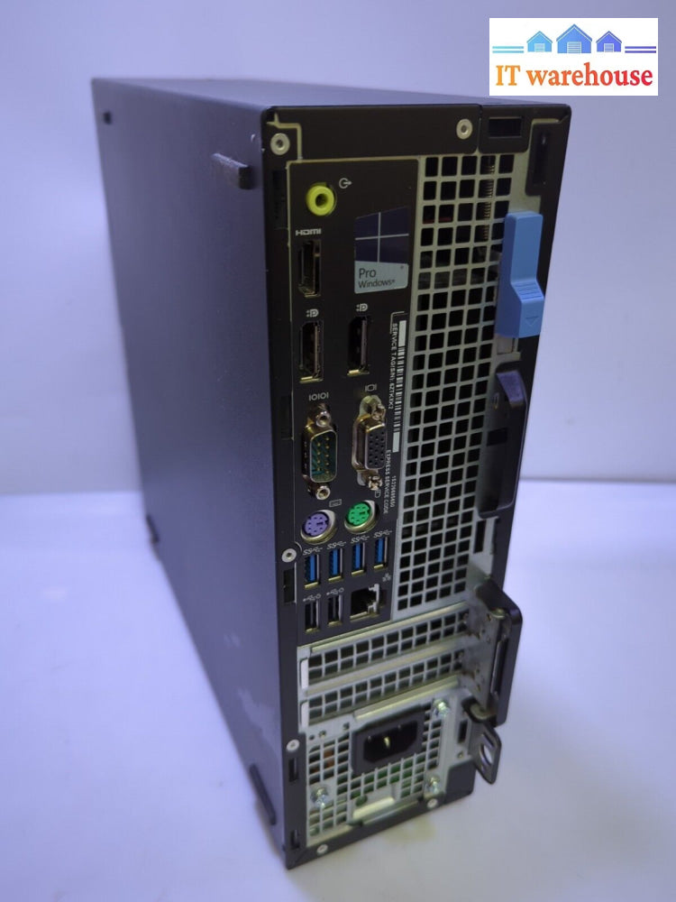 - (Grade A) Dell Optiplex 5050 Sff Pc I3-7100 Cpu/8Gb Ram/256Gb Ssd/ Win10