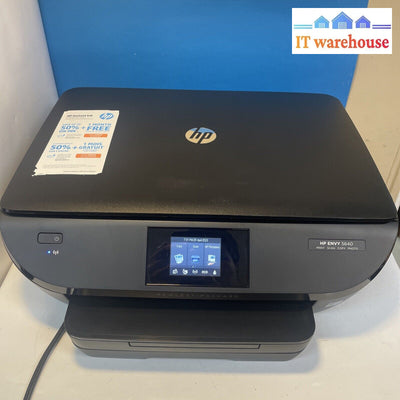 Grade A ~ Hp Envy 5640 All-In-One Color Inkjet Wireless Printer (No Ink)