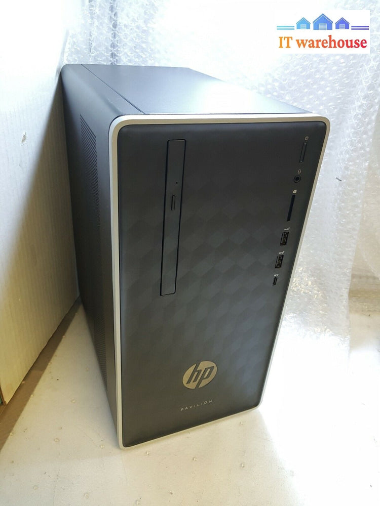 (Grade A) Hp Pavilion 590 Desktop W/Amd A10-9700Cpu/8Gb Ddr4/2Tb Hdd/Win10 Pro