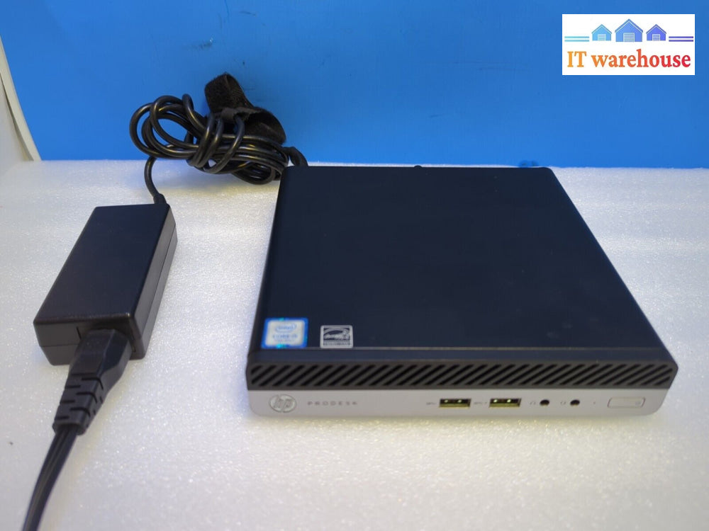 (Grade A) Hp Prodesk 400 G3 Mini Pc I5-7500T Cpu/8Gb Ram/1Tb Hdd/Dp/ Win 10 -