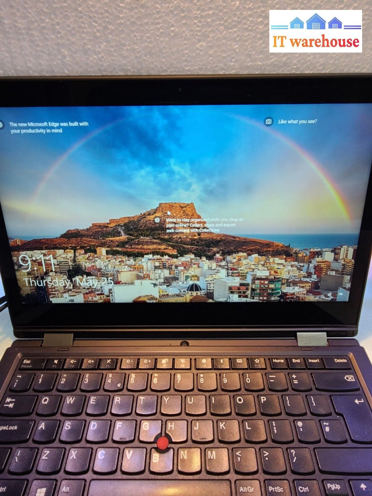 - (Grade A) Lenovo Yoga L380 Touch Laptop W/ I5-8250U/ 8Gb Ram/ 256Gb Ssd/Win10