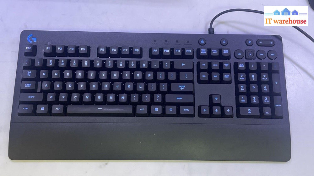 (Grade A) Logitech G213 Prodigy Gaming Wired Backlit Mechanical Keyboard Tested