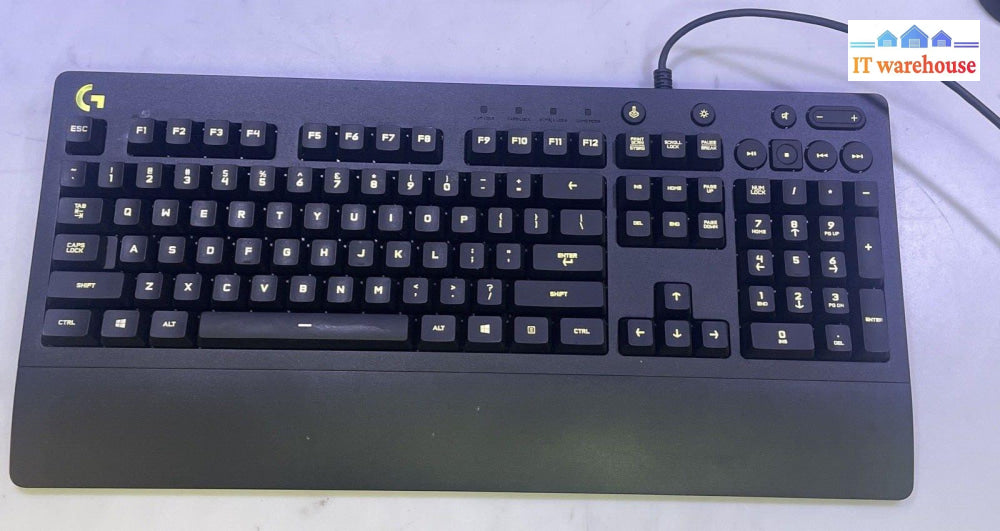 (Grade A) Logitech G213 Prodigy Gaming Wired Backlit Mechanical Keyboard Tested