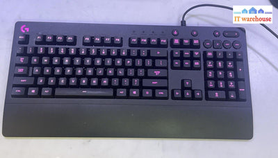 (Grade A) Logitech G213 Prodigy Gaming Wired Backlit Mechanical Keyboard Tested