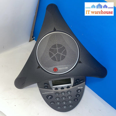 (Grade A) Polycom Soundstation Ip 6000 Voip Conference Phone - No Accessories