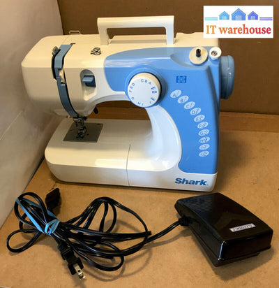 (Grade A) Shark 612C Sewing Machine With Power Cable + Pedal Manual