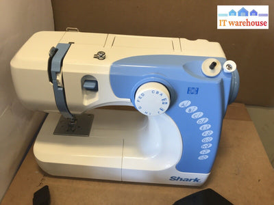 (Grade A) Shark 612C Sewing Machine With Power Cable + Pedal Manual