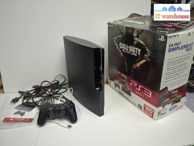 (Grade A) Sony Ps3 Slim Console 250Gb - Cech 2501A W/ 1X Controller Tested