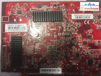 + Grade A Video Card Powercolor Ax4670 512Mb