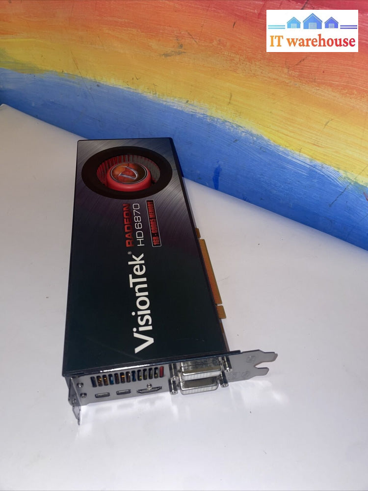 (Grade A) Visiontek Radeon 6870 Had 1Gb Pcie Graphics Video Card