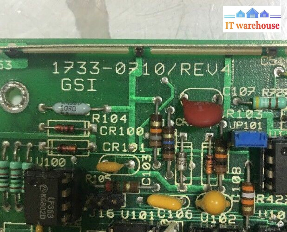 - Gsi 1733-0710 Main Board For Grason Stadler 33 Middle Ear Analyzer @@@