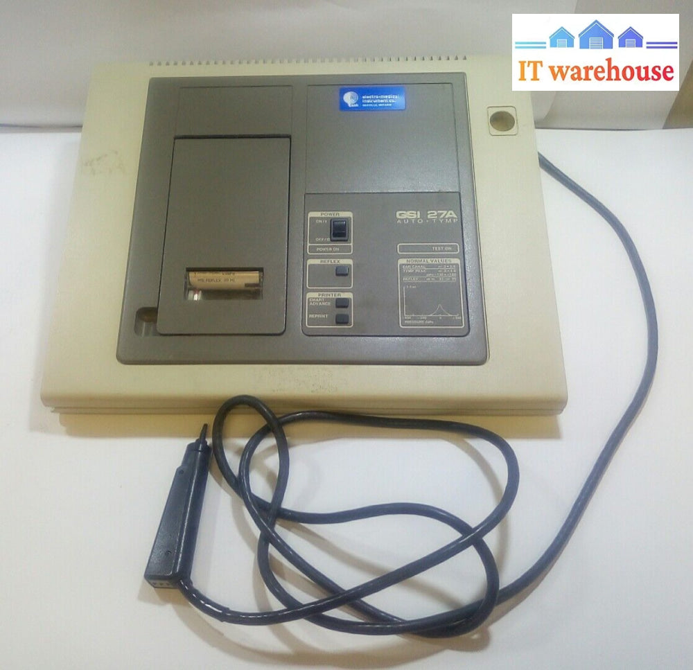 Gsi 27A Audiometer (Power On Test Only)