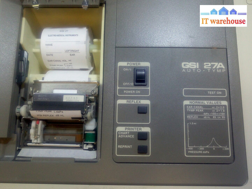 Gsi 27A Audiometer (Power On Test Only)