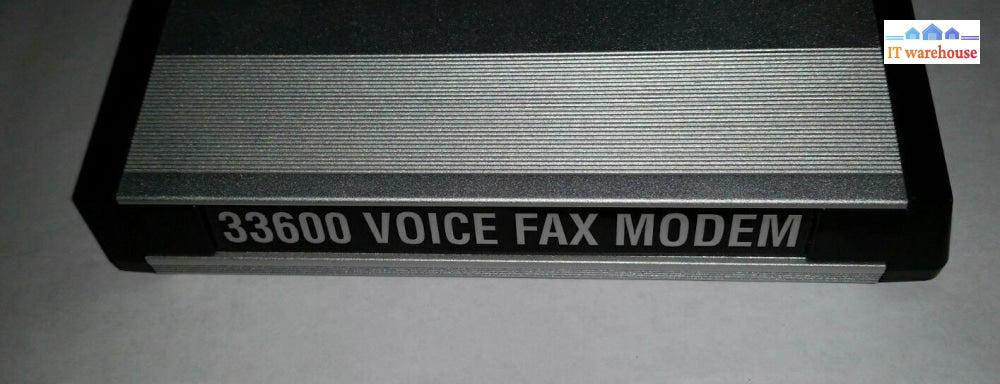 Gvc 33600 Voice Fax 9 Pin Modem Model: Sf-1133V/R6 (No Ac Adapter)