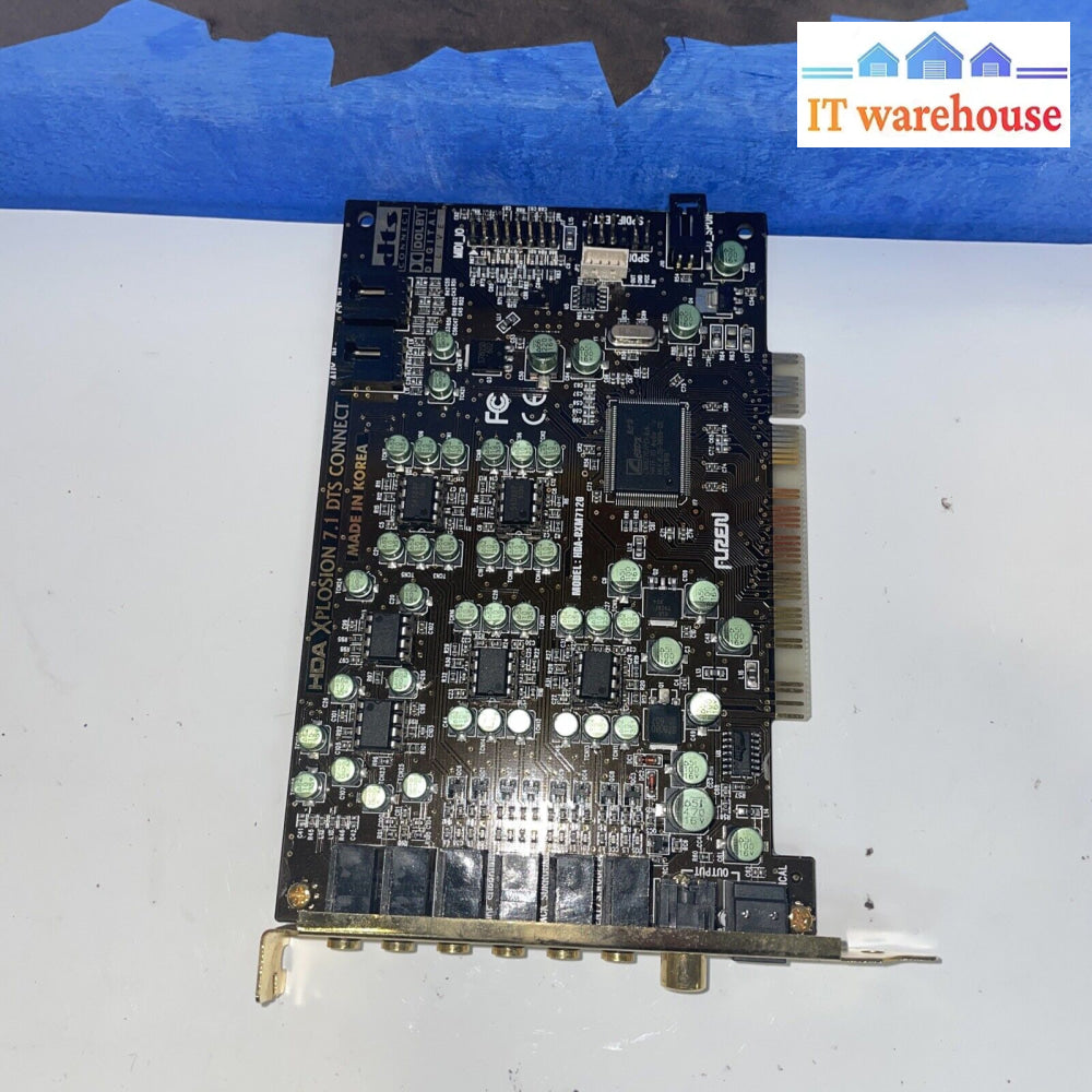 Hda Xplosion 7.1 Dts Connect Pci Sound Card