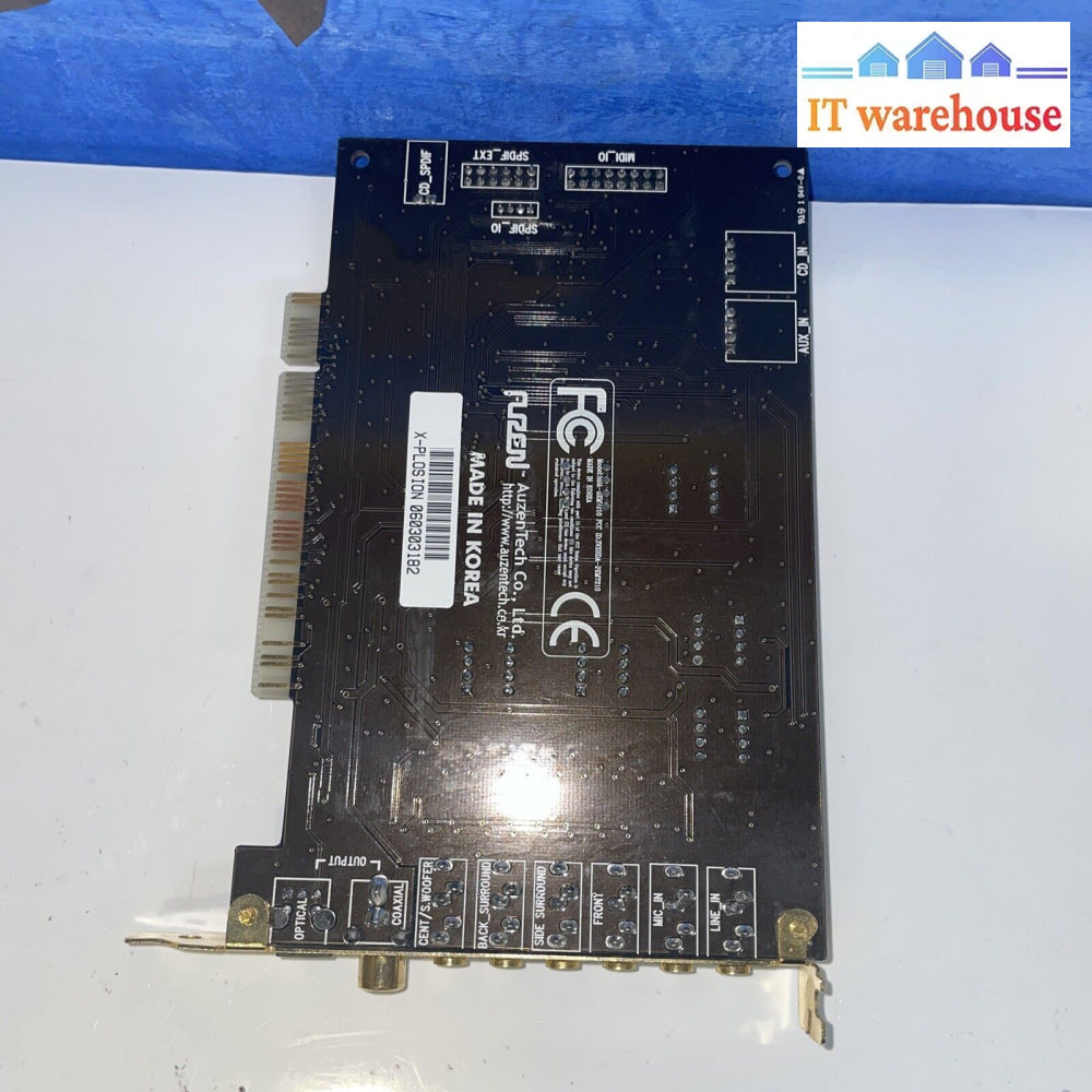 Hda Xplosion 7.1 Dts Connect Pci Sound Card