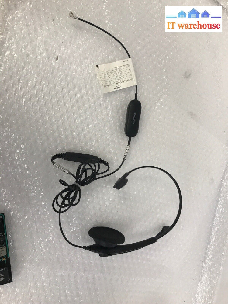 Headset Jabra Biz 1500 Duo Qd Emea Model Hsc023 + 88001-99 Gn1200 Cable