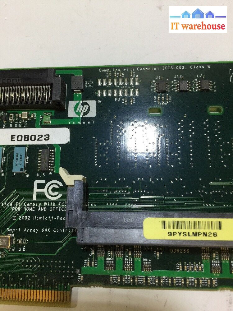 - Hp 011815-001 Smart Array 642 Pci-X133 Scsi Raid Controller Card 305415-001