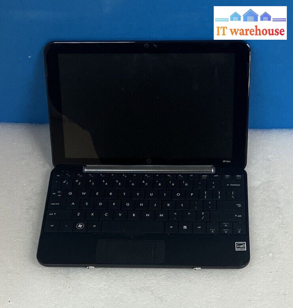 Hp 10’ Mini Laptop Intel Atom N270 Cpu / 1Gb Ram 16Gb Emmc Windows Xp Pro ~