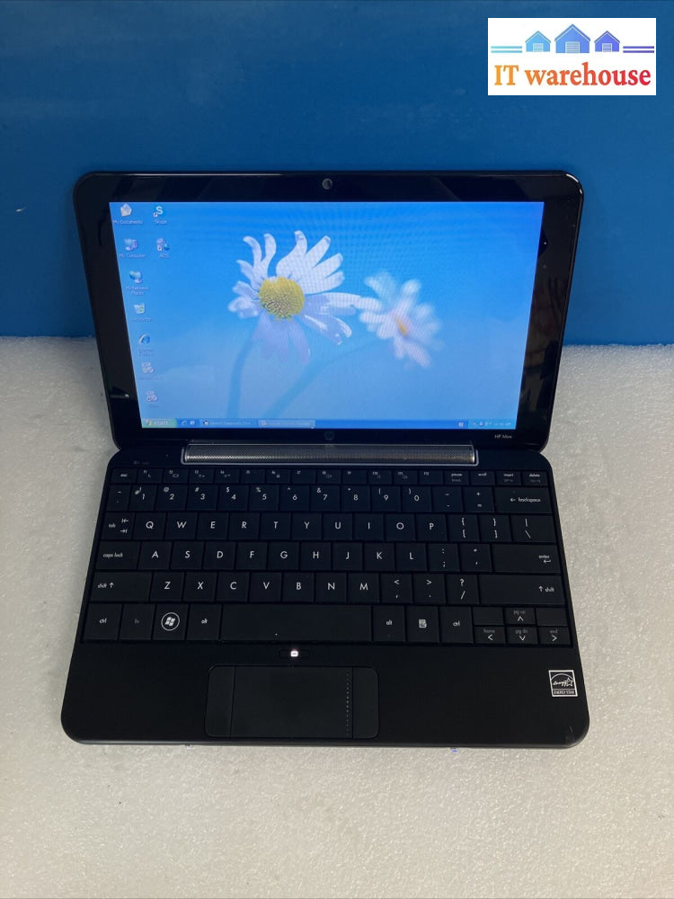 Hp 10’ Mini Laptop Intel Atom N270 Cpu / 1Gb Ram 16Gb Emmc Windows Xp Pro ~