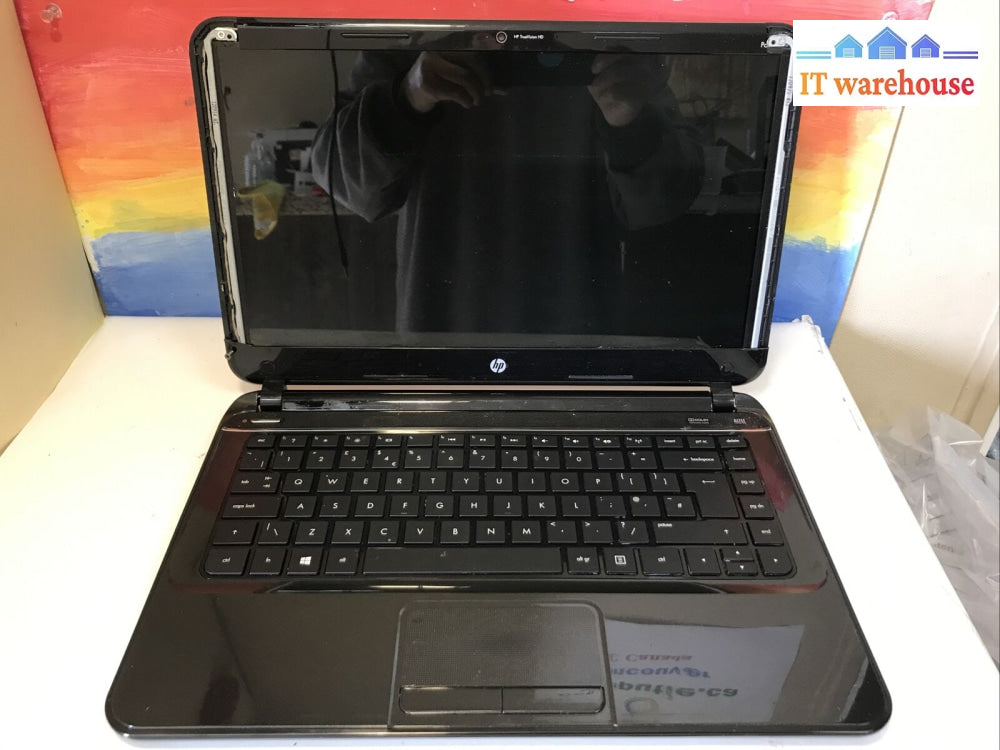 Hp 14-B005Sa 14’Laptop Intel I3-3217U 1.8Ghz No Ram/Hdd For Parts (As Is)