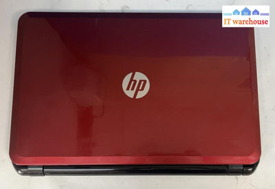 Hp 15 15.6’ Laptop Intel Pentium N3510 Cpu / 4Gb Ram (Bad Internal Hdd Read) ~