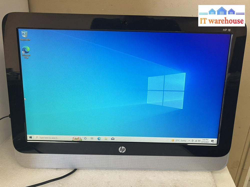 ~ Hp 18 All-In-One Desktop Pc Tpc-F058 Amd E1-2500 Apu 4Gb 500Gb (For Auc)