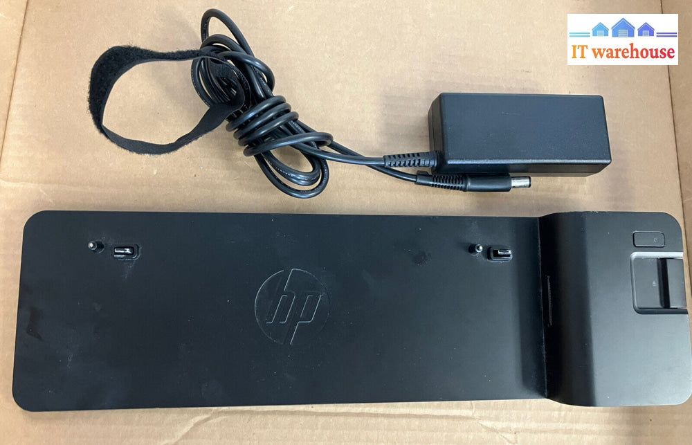 ~ Hp 2013 Ultraslim Docking Station 727347-001 732252-001 W/ Ac