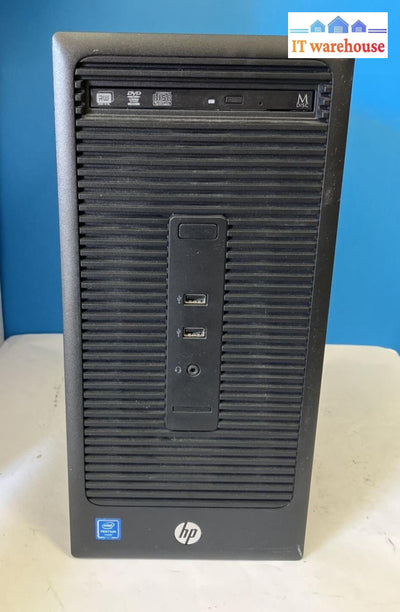 Hp 280 G2 Desktop Pentium G4400 3.2Ghz 8Gb Ram 256Gb Ssd + 500Gb Hdd Win 11 ~